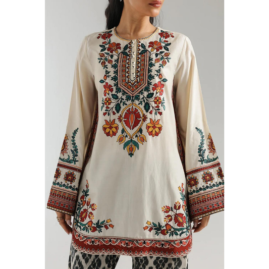 Women’s 2 Piece Grip & Cotton Printed Suit
