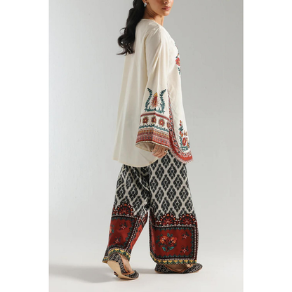 Women’s 2 Piece Grip & Cotton Printed Suit