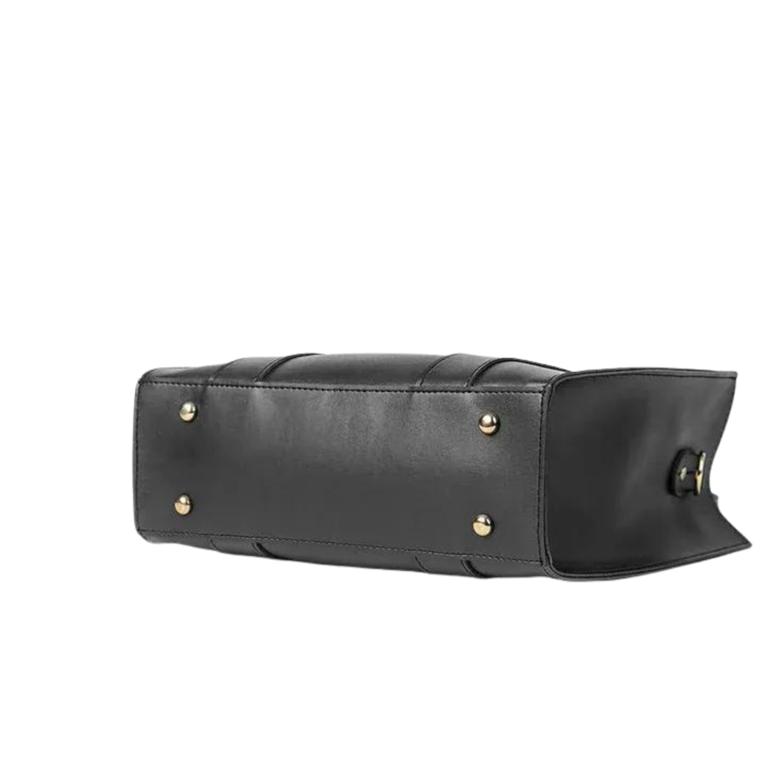 Classic Women’s PU Leather Top Handle Handbag