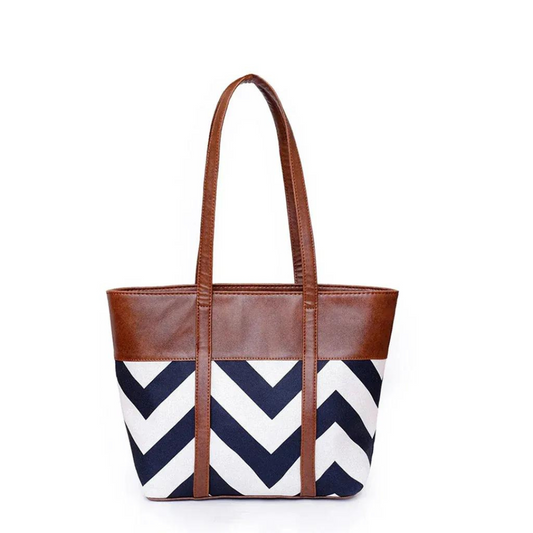 Women's Mustard Rexine Tote Bag with Top Handle