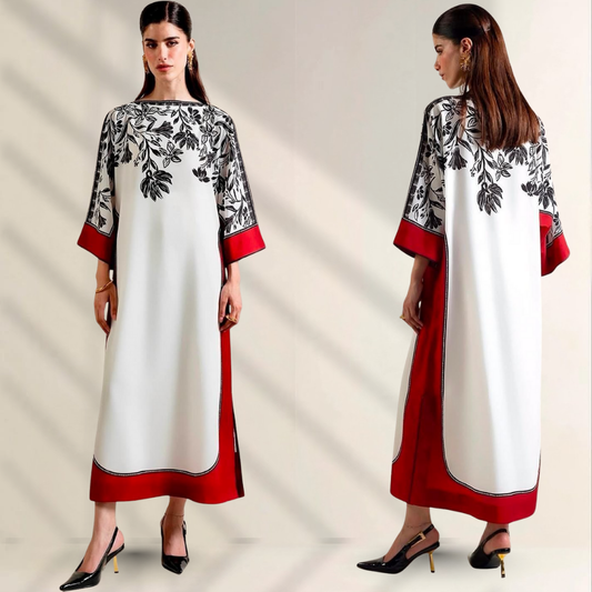 Arabian Blossom Lawn Suit - 3 Pcs