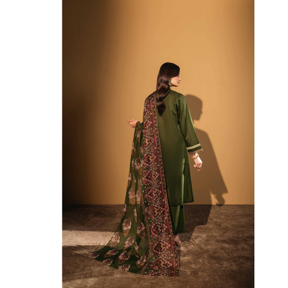 Voile Dream Lawn Printed Suit-3Pcs Unstiched