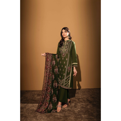 Voile Dream Lawn Printed Suit-3Pcs Unstiched